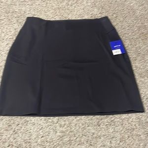 Apt 9 new black slip on skirt